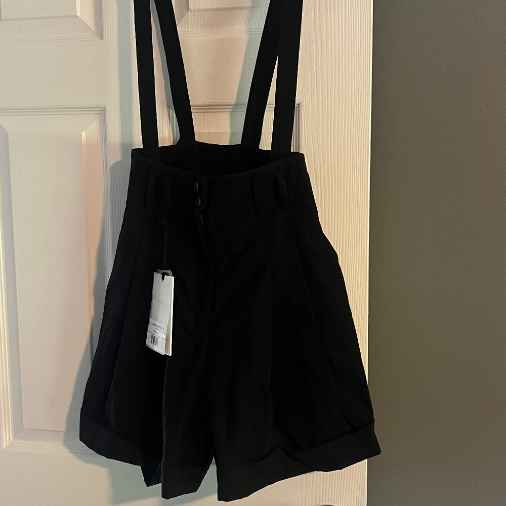 Isabel Benenato suspender shorts